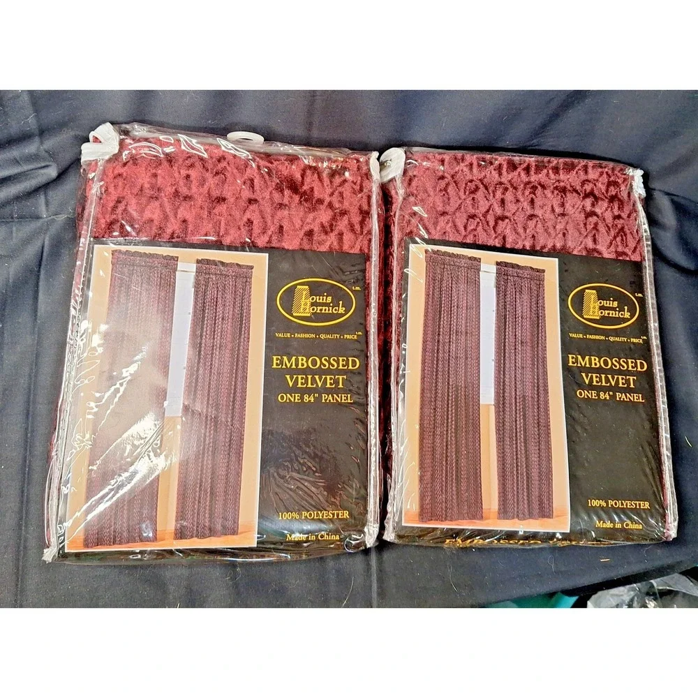 Two Brand New old stock Louis Hornick Embossed 40
